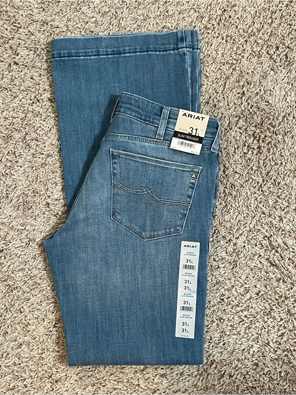Ariat 31l Nwt
